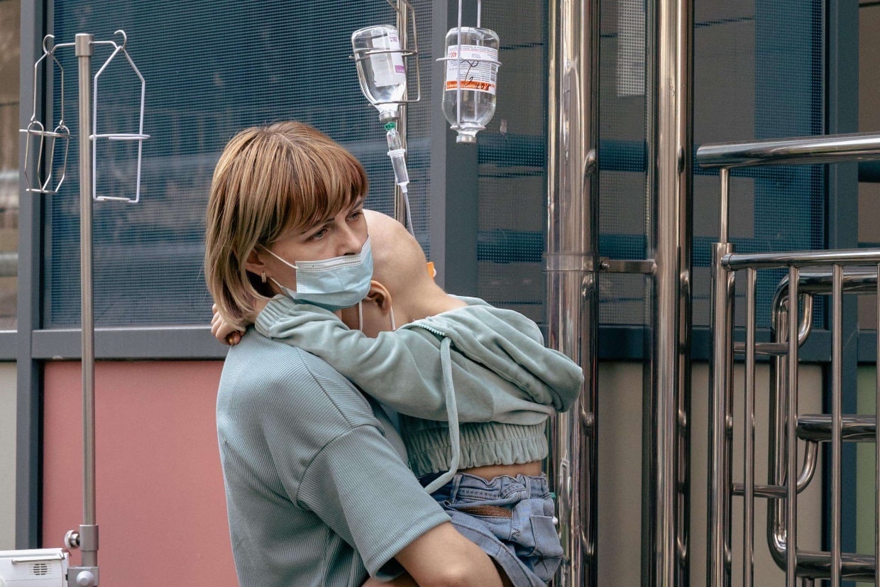 Kyiv’s Pediatric Cardiology Centre damaged after Russian attack