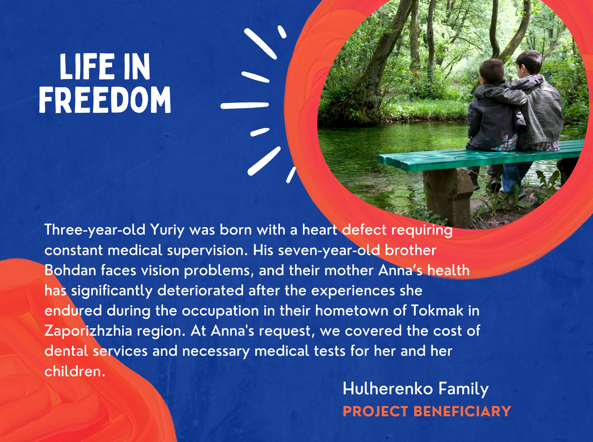 The Hulherenko Family: From Occupied Tokmak to Safety