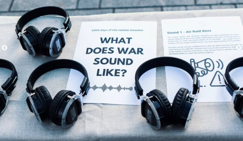 What Does War Sound Like?