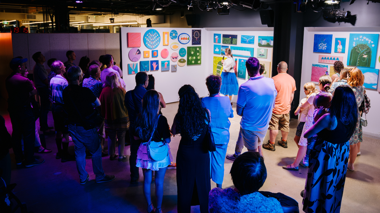 "The Worm Was Born": First Solo Art Exhibition of Nadiia Kushnir in Canada